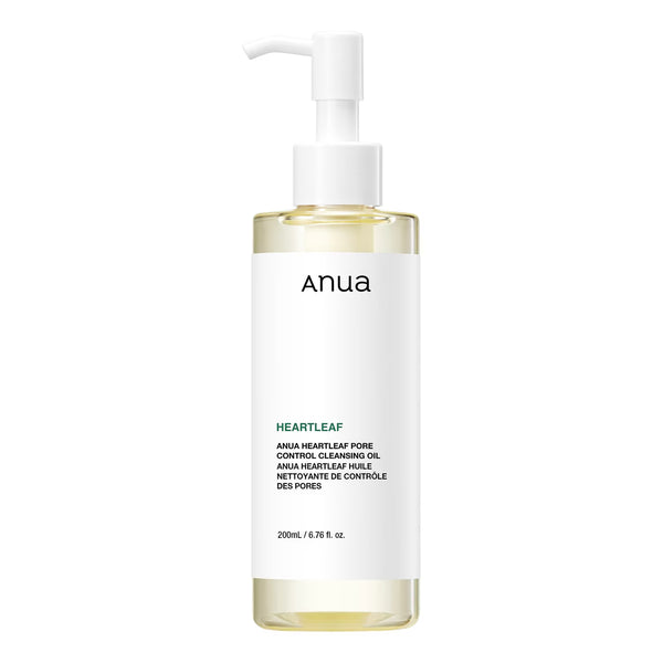ANUA Heartleaf Pore Control Cleansing Oil - melt away make-up and impurities 200ml