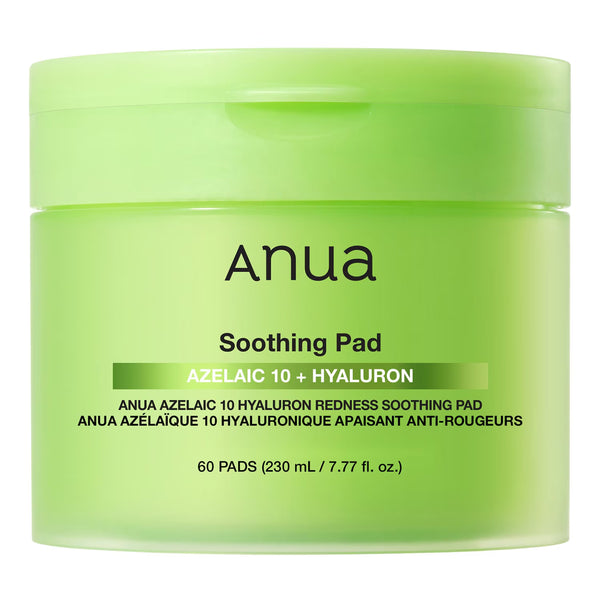 ANUA Azelaic 10 Hyaluron Redness Soothing Pad - targeted relief 230ml