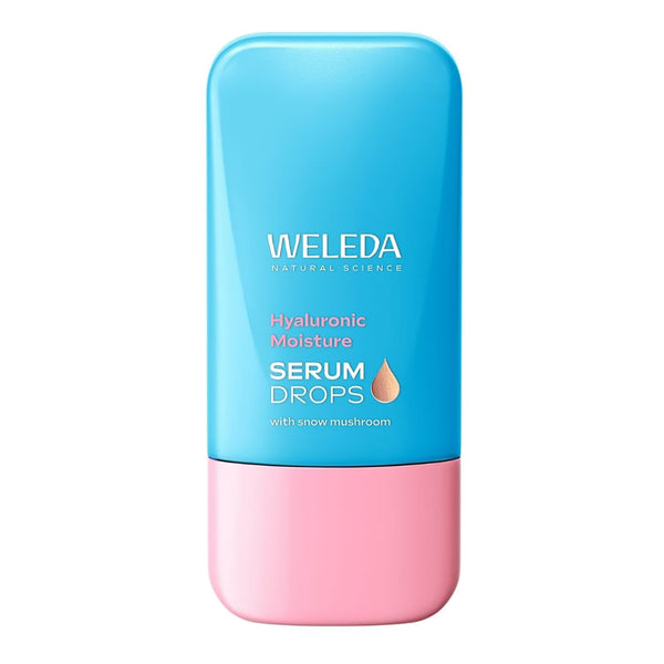 Weleda Hyaluronic Moisture Serum Drops with Snow Mushroom - 24H Moisture Deep Hydration 30ml