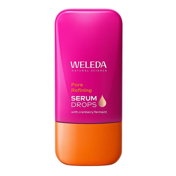Weleda Pore Refining Serum Drops with Cranberry - Vit C & E for Clearer & Smoother Skin 30ml