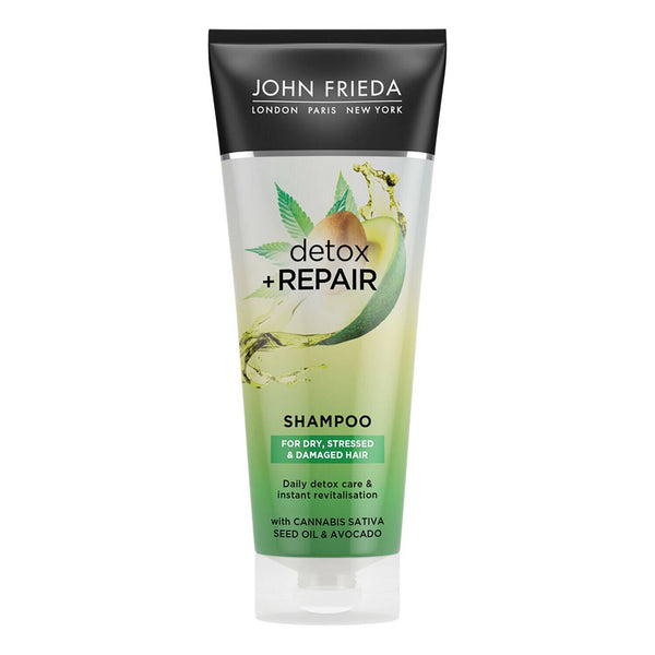 John Frieda Detox and Repair Shampoo For Dry Stressed & Damaged Hair 250ml