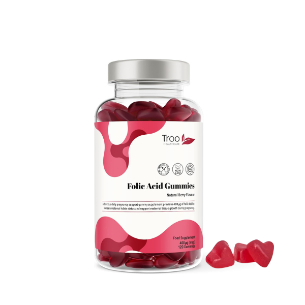 Troo Health Care Prenatal Folic Acid 400μg 120 Gummies