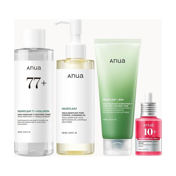 ANUA Glass Skin Essential Bundle - ANUA