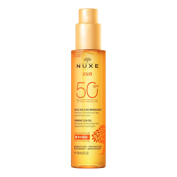 NUXE Sun Tanning Sun Oil - High Protection SPF50 150ml