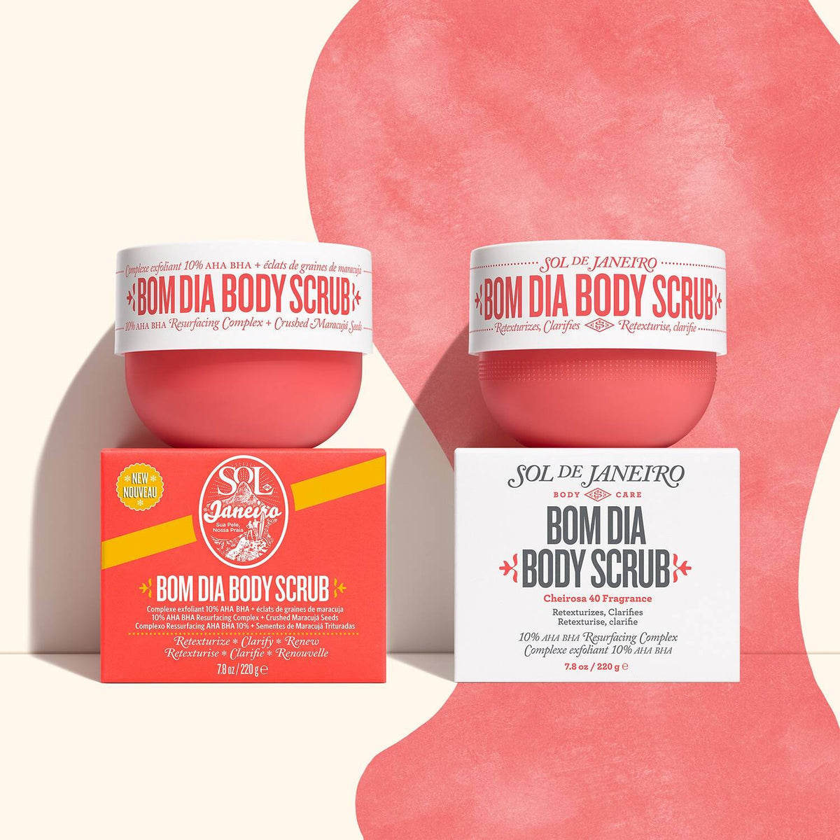 Sol de Janeiro Bom Dia Body Scrub - AHA BHA Resurfacing Body Scrub 220g
