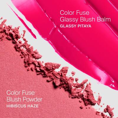 HAUS LABS BY LADY GAGA Color Fuse Innovation Glassy Balm + Powder Blush Duo