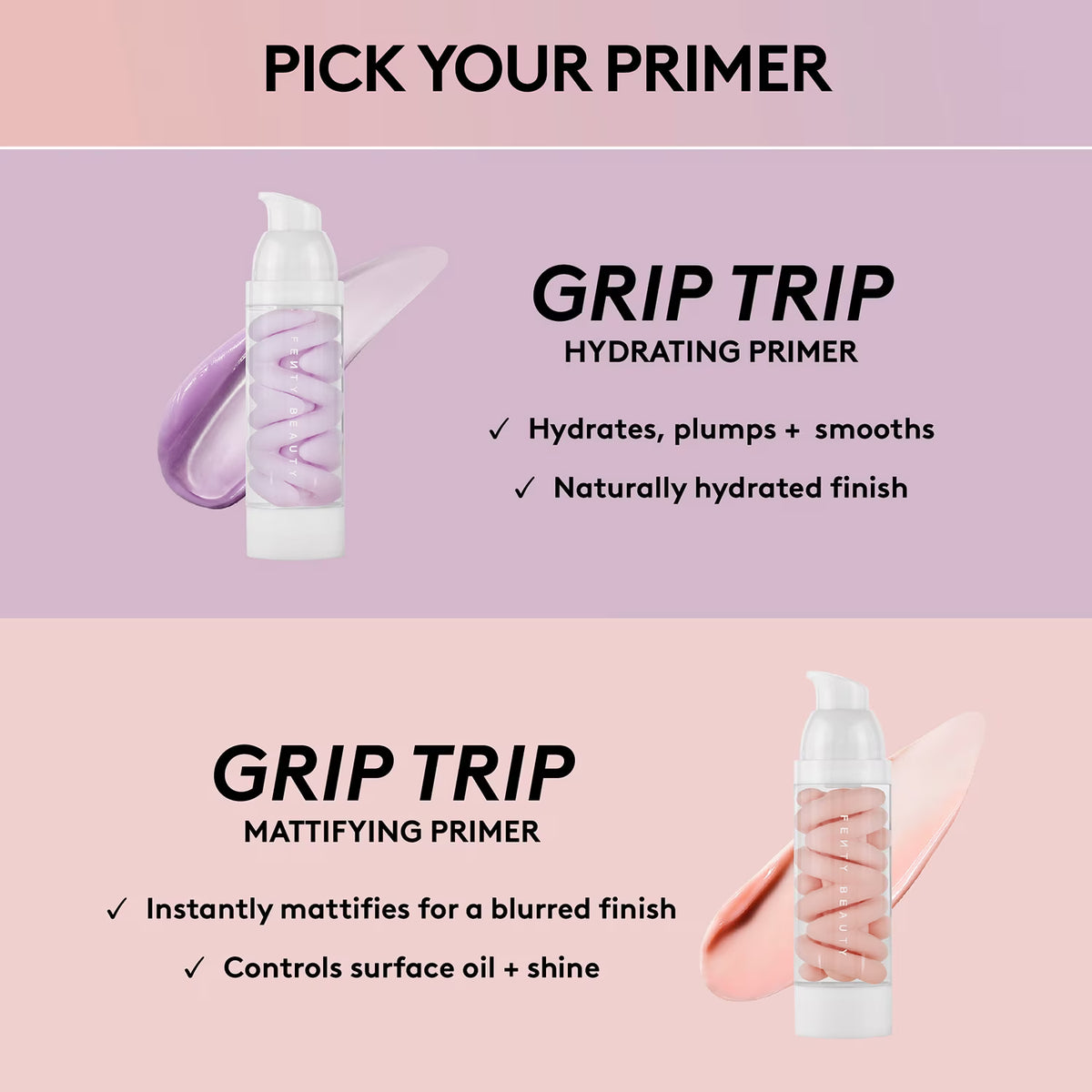 Fenty Beauty Grip Trip Mattifying and Blurring Face Primer 15ml