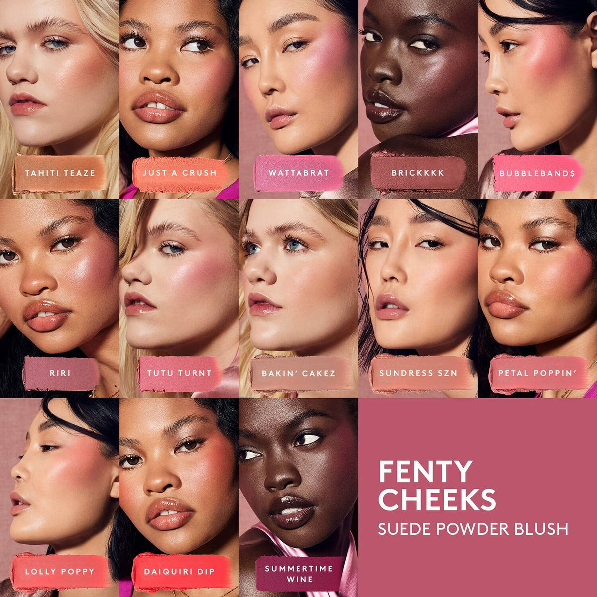Fenty Beauty Cheeks Suede Powder Blush 4g