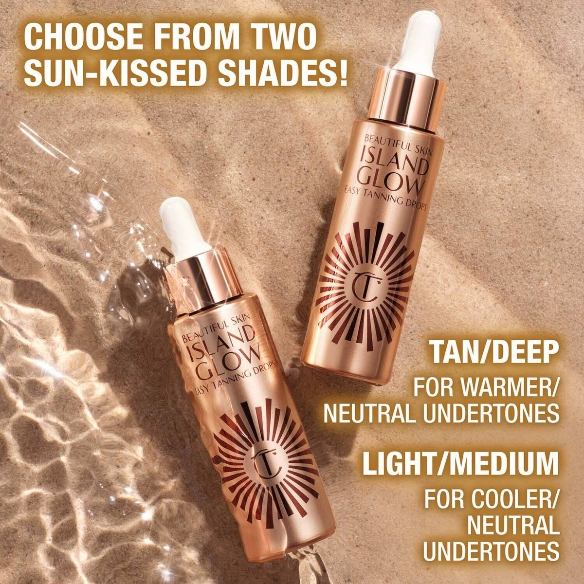 Charlotte Tilbury BEAUTIFUL SKIN ISLAND GLOW EASY TANNING DROPS 30ml