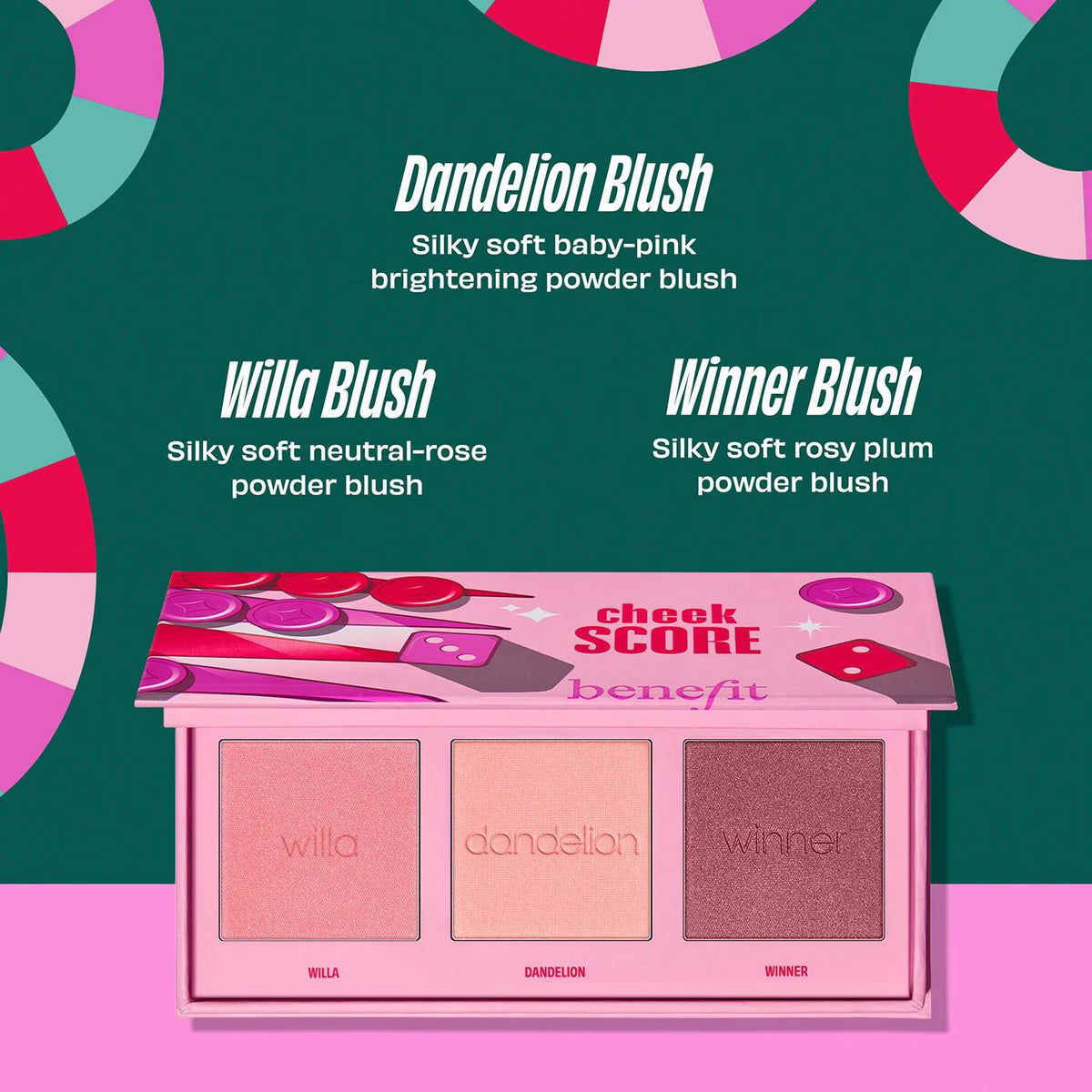 Benefit Cheek Score Blush Limited Edition Palette