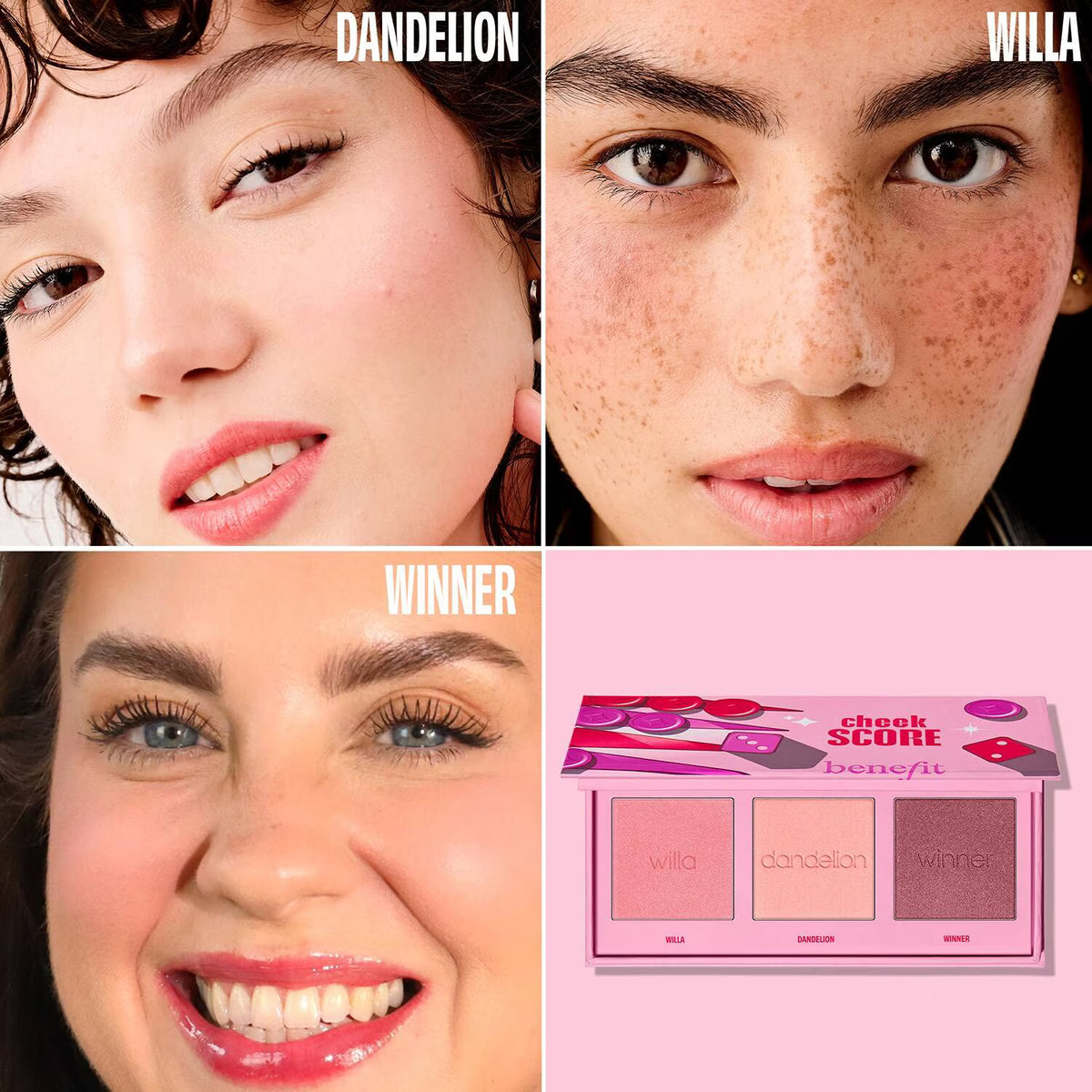 Benefit Cheek Score Blush Limited Edition Palette
