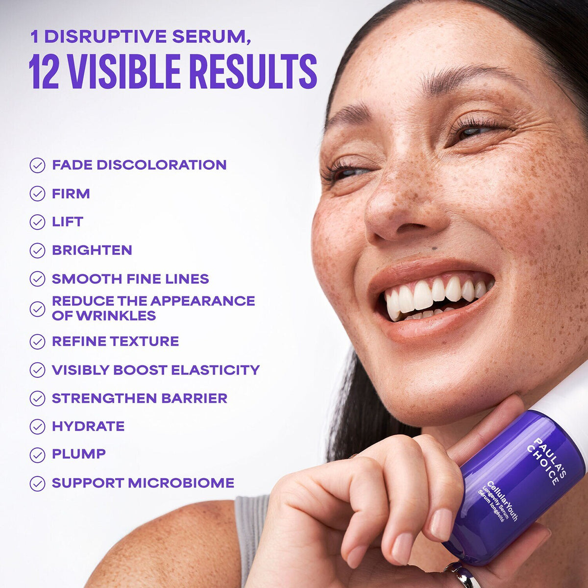 Paula's Choice  CellularYouth Age-Disrupting Longevity Serum for Firming, Lifting & Smoothing 30ml
