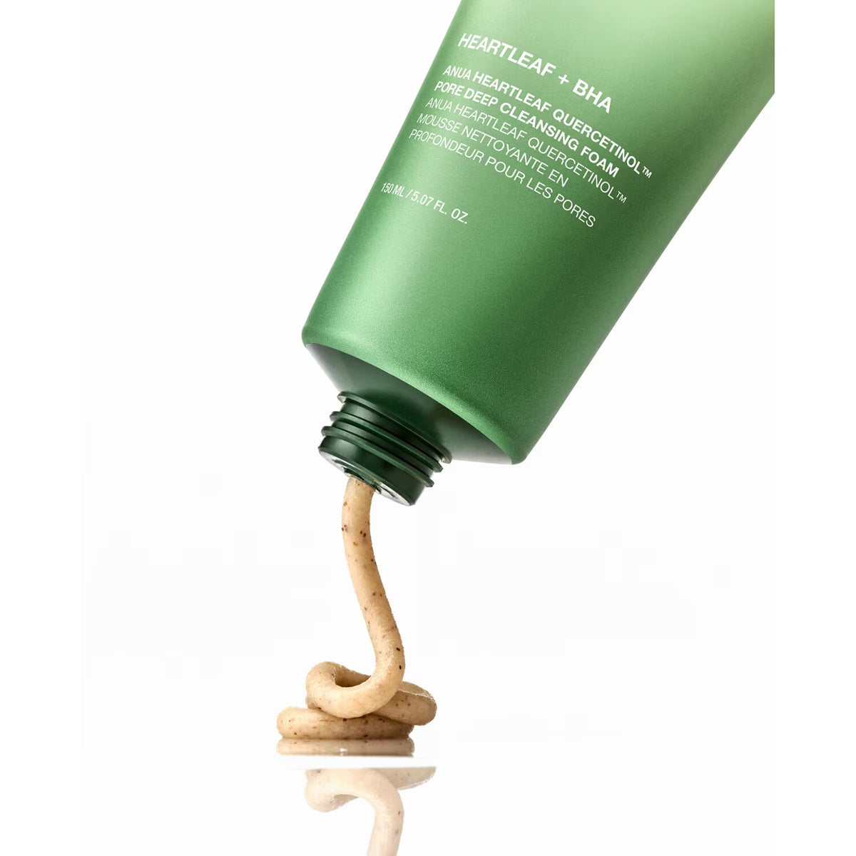 ANUA Heartleaf Quercetinol Pore Deep Cleansing Foam - calming and pore purifying 150ml