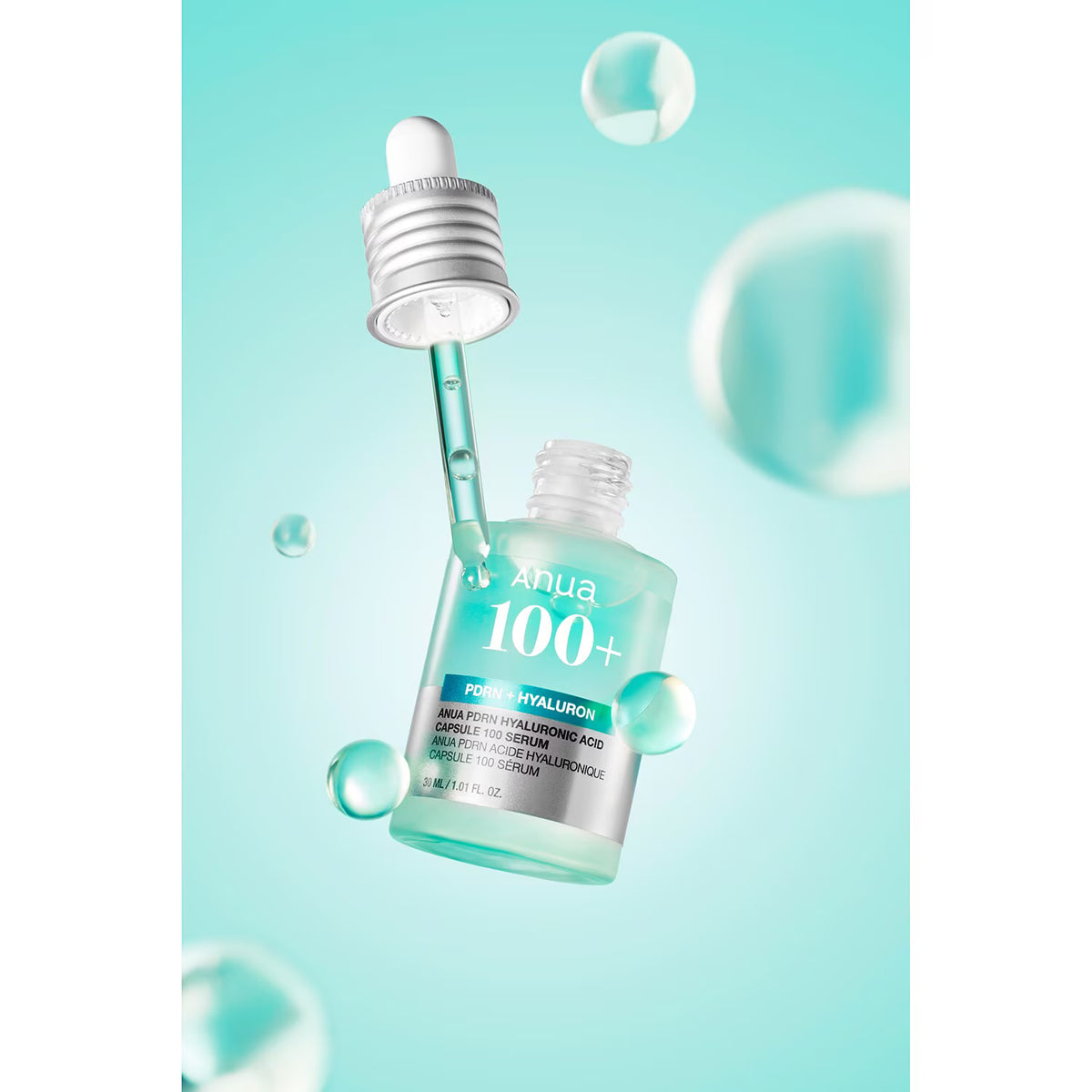 ANUA PDRN Hyaluronic Acid Capsule 100 Serum - hydrating and restoring 30ml