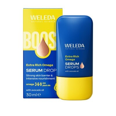 Weleda Extra Rich Omega Serum Drops with Avocado Oil - Strong Skin Barrier & Nourishing 30ml