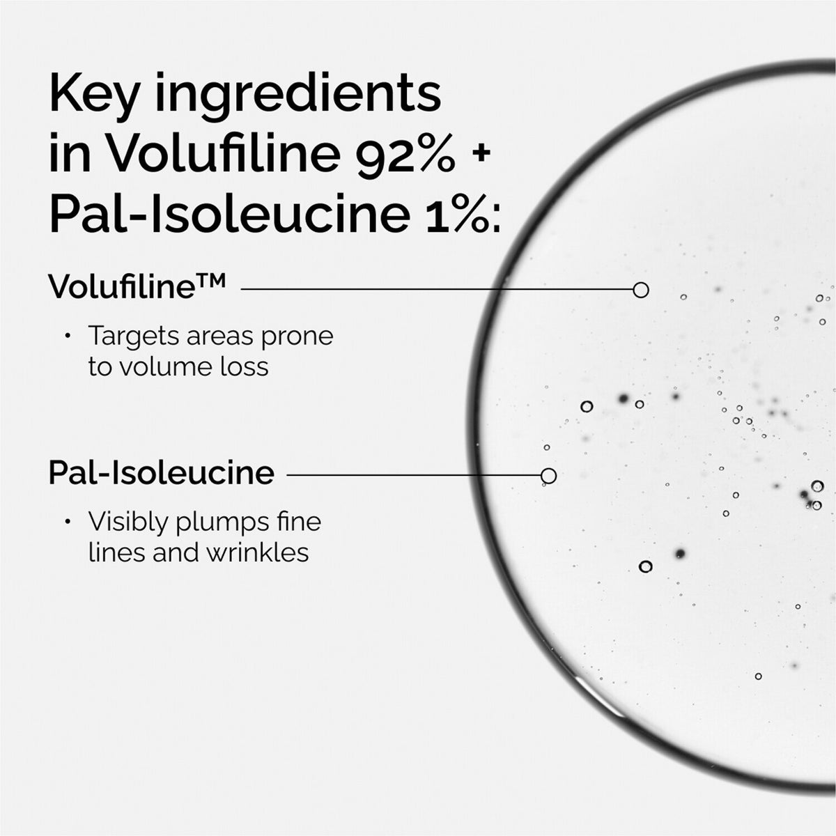 The Ordinary Volufiline* 92% + Pal-Isoleucine 1% Targeted Plumping Serum 15ml