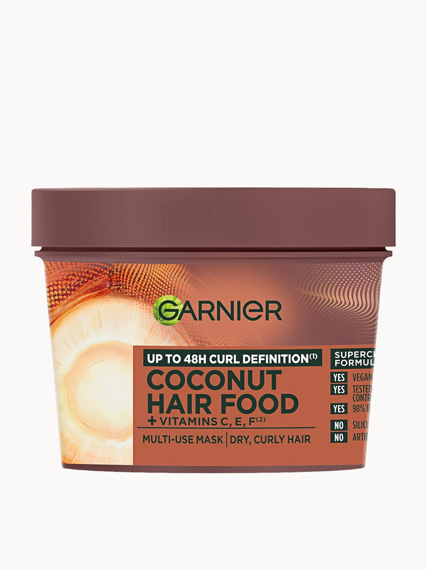 Garnier Ultimate Blends Hair Food Coconut Oil 3-in-1 Frizzy Hair Mask Treatment 390ml