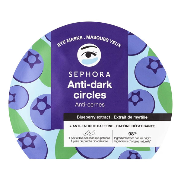 Sephora Collection Anti-Fatigue Bio-Cellulose Eye Masks  Blueberry
