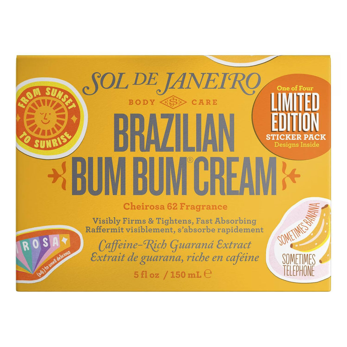 Sol de Janeiro Limited Edition Brazilian Bum Bum Cream 150ml