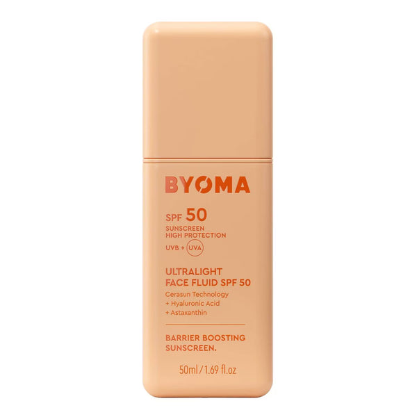 BYOMA Ultralight Face Fluid SPF50 Sunscreen 50ml