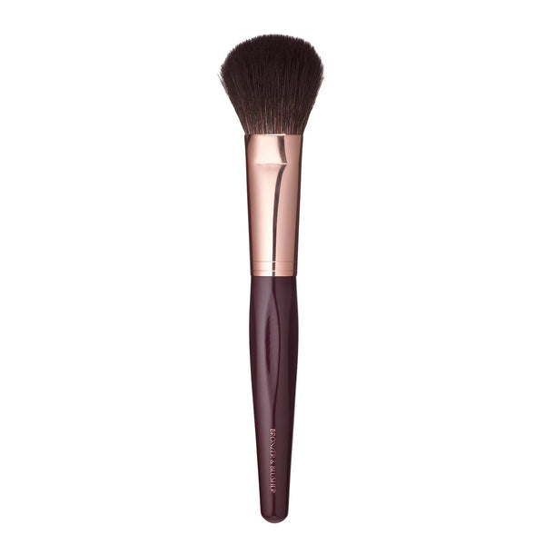 Charlotte Tilbury BRONZER & BLUSHER BRUSH ROSE GOLD & NIGHT CRIMSON