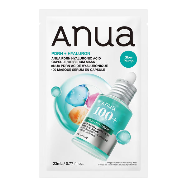 ANUA PDRN Hyaluronic Acid Capsule 100 Serum Mask - deep hydration and firmness 10pc