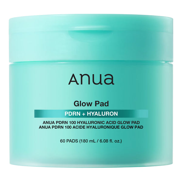ANUA Pdrn 100 Hyaluronic Acid Glow Pad - improve hydration and skin radiance 180ml