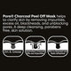 PORE - Blackhead peel off face mask with Activated Bamboo Charcoal 80ml