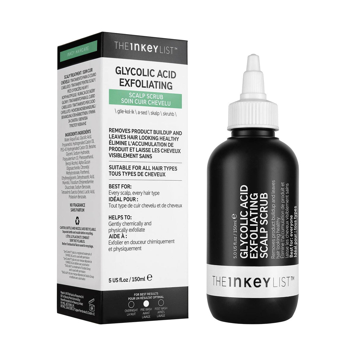 The INKEY List Glycolic Acid Exfoliating Scalp Scrub 150 ml