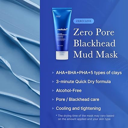 Medicube Zero Pore Blackhead Mud Facial Mask  100 g