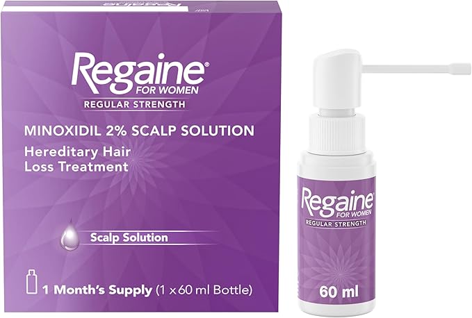 Regaine Women's Regular Strength Hair Loss and Hair Regrowth Solution 60ml