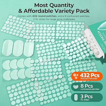 TKTK 443 Count Pimple Patches for Face AMZ