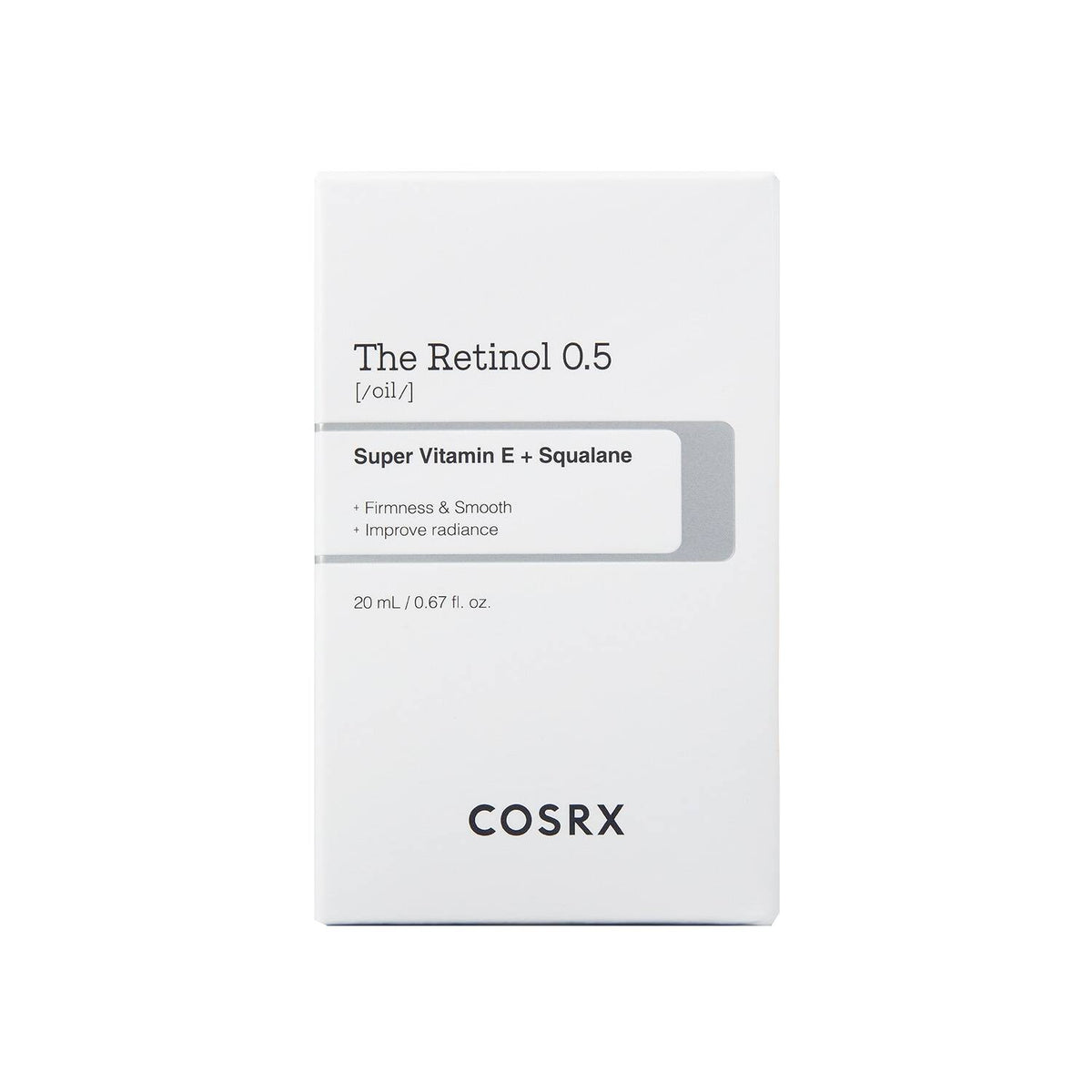 COSRX Retinol 0.5 Oil 20ml