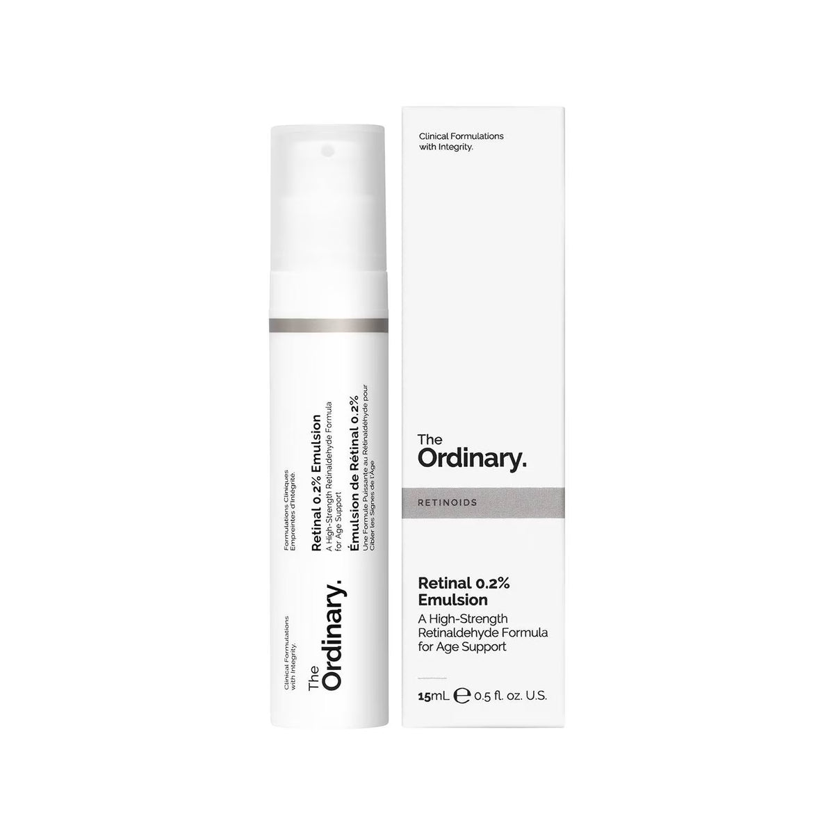 THE ORDINARY Retinal 0.2% Emulsion - Age support 15ml