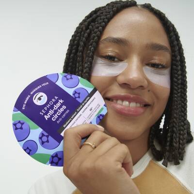 Sephora Collection Anti-Fatigue Bio-Cellulose Eye Masks  Blueberry