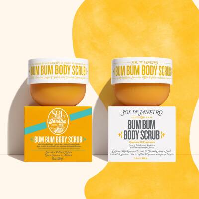 SOL DE JANEIRO Bum Bum Body Scrub - Exfoliating and Moisturizing Body Scrub 220g