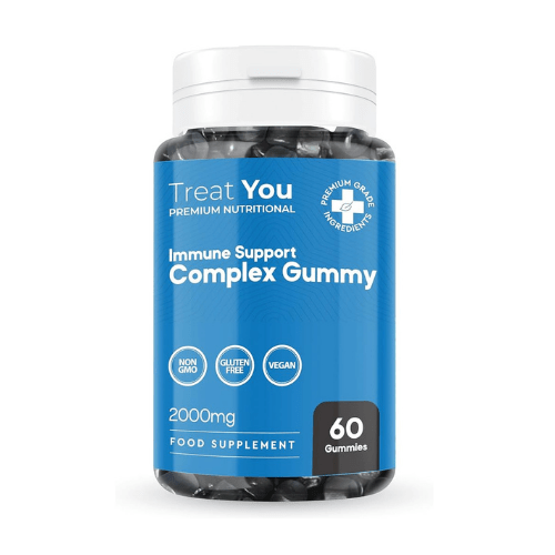Immune System Booster Gummies for Adults – 60 Chewable Gummies AMZ