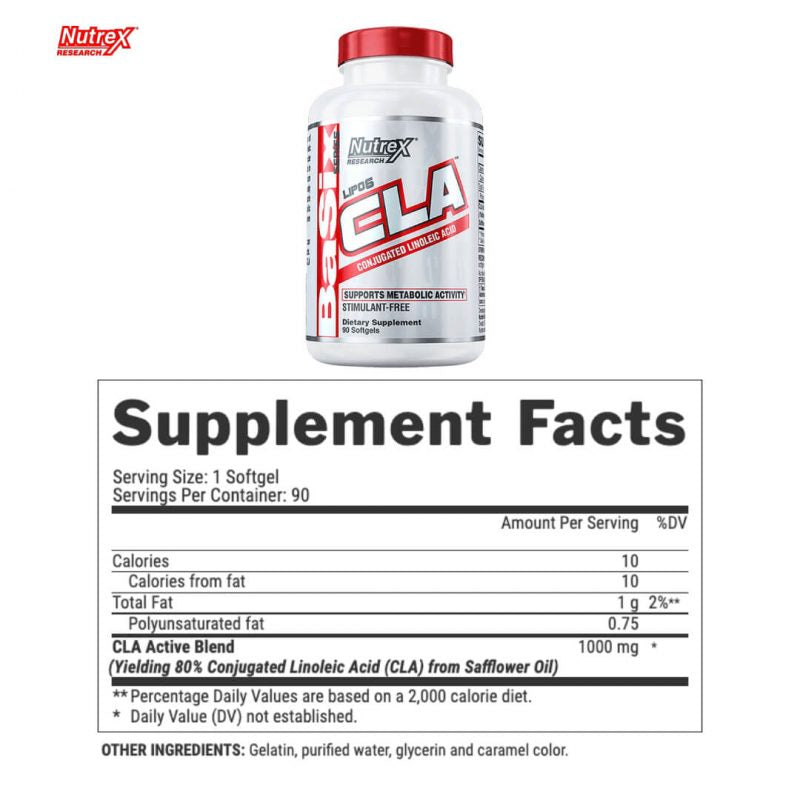 Nutrex Lipo-6 CLA 90 softgels