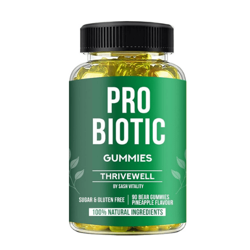 Probiotic Gummies for Adults & Kids – Supports Digestion & Immune System – 60 Delicious Chewables AMZ