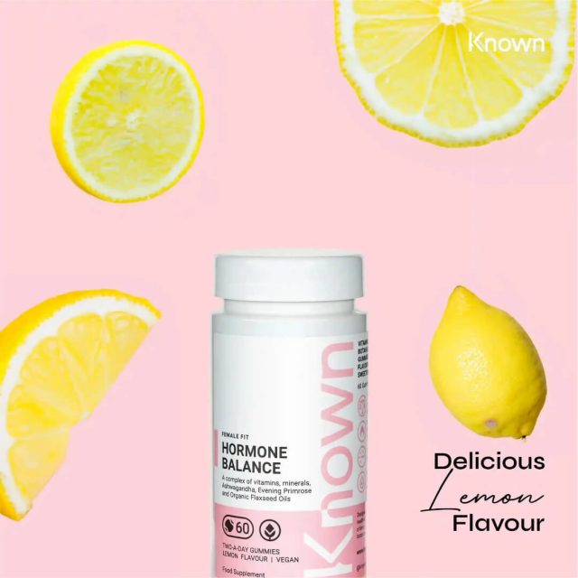 Known Hormone Balance 60 Gummies Lemon Flavour