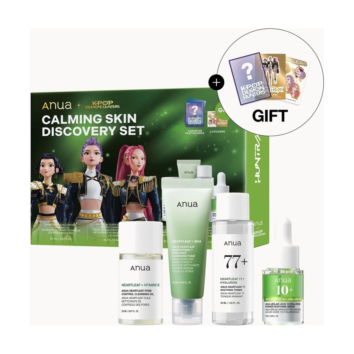 ANUA KPop Demon Hunters Calming Skin Discovery Set - ANUA