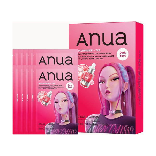 ANUA KPop Demon Hunters Niacinamide TXA Serum Mask (10PCS) - ANUA