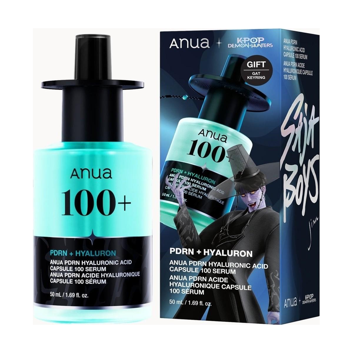 ANUA KPop Demon Hunters PDRN Hyaluronic Acid Capsule 100 Serum 50ml - ANUA