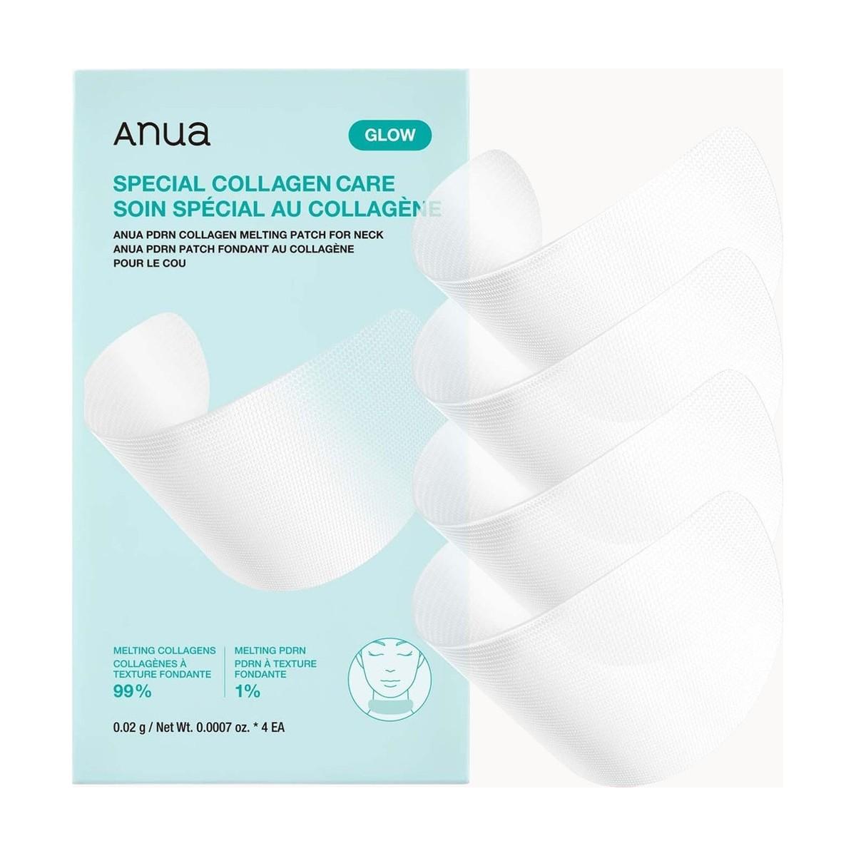 ANUA PDRN Collagen Melting Patch For Neck (4 Pack) - ANUA