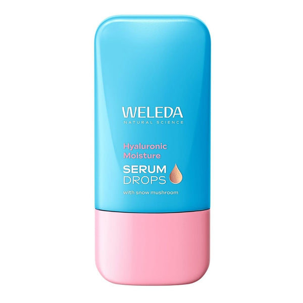 Weleda Hyaluronic Moisture Serum Drops with Snow Mushroom - 24H Moisture Deep Hydration 30ml