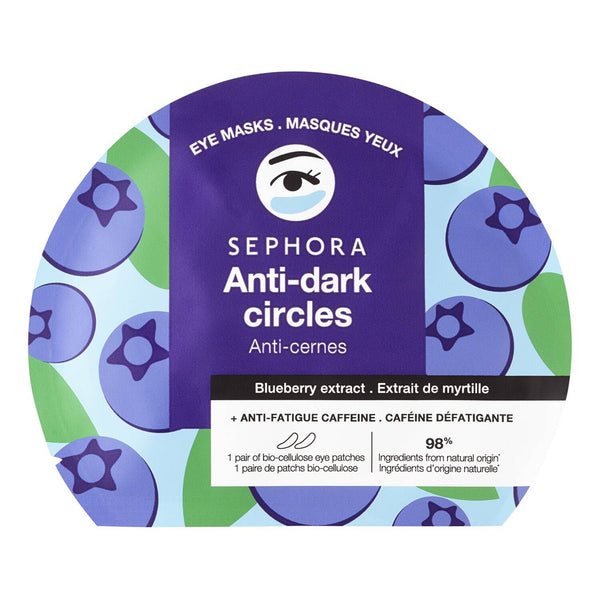 Sephora Collection Anti-Fatigue Bio-Cellulose Eye Masks Cucumber