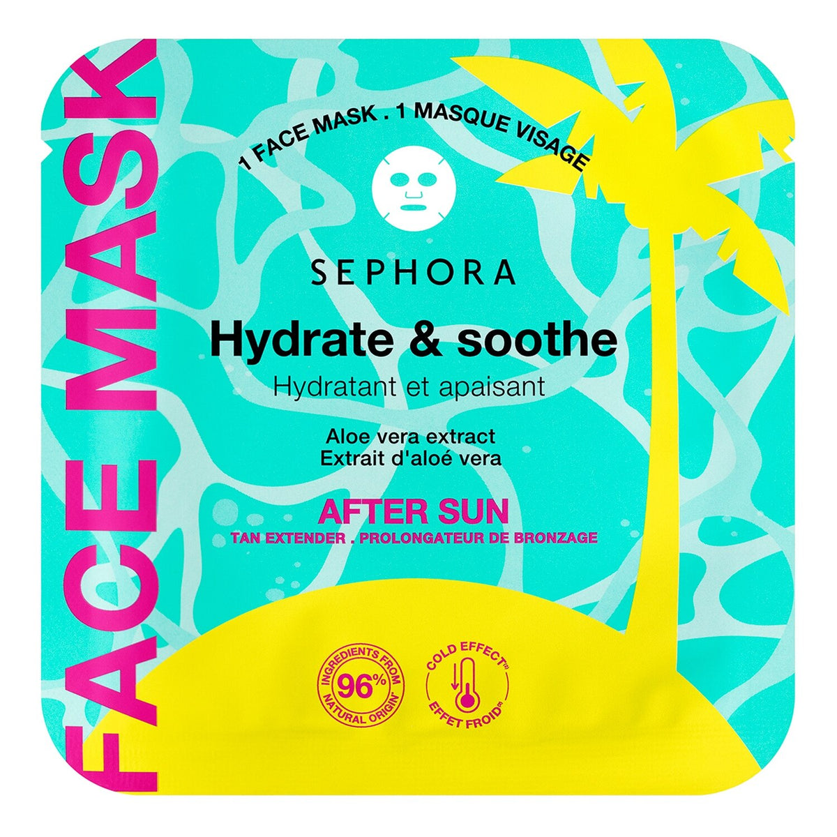Sephora Collection Hydrate & Soothe After Sun Face Mask