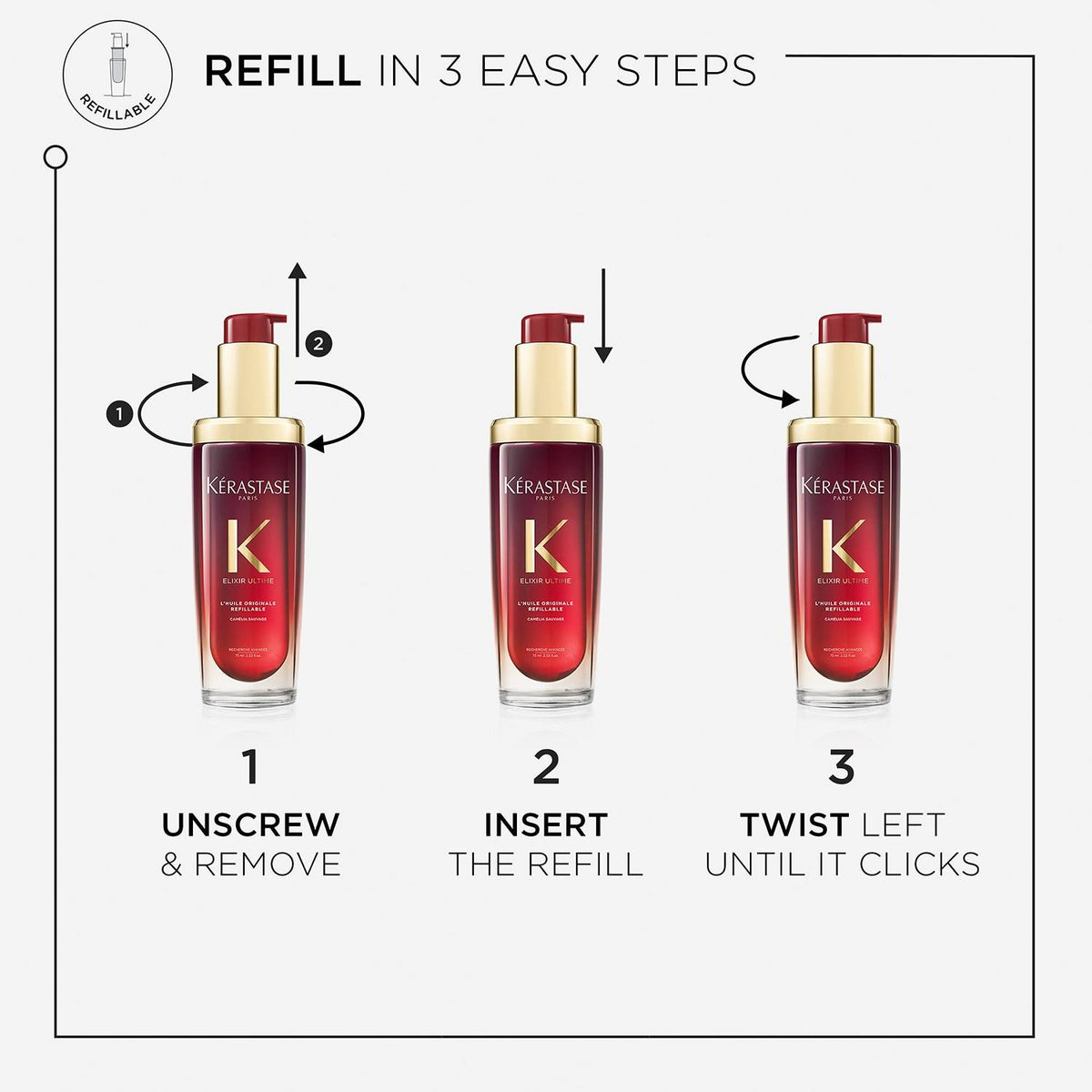 Kérastase Elixir Ultime L'Huile Originale Hair Oil 75ml