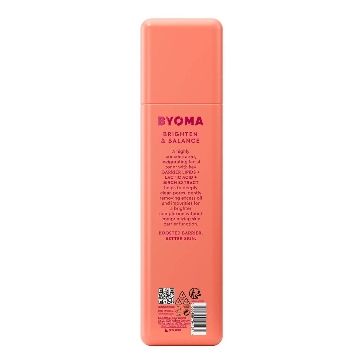 BYOMA Brightening Toner 150ml