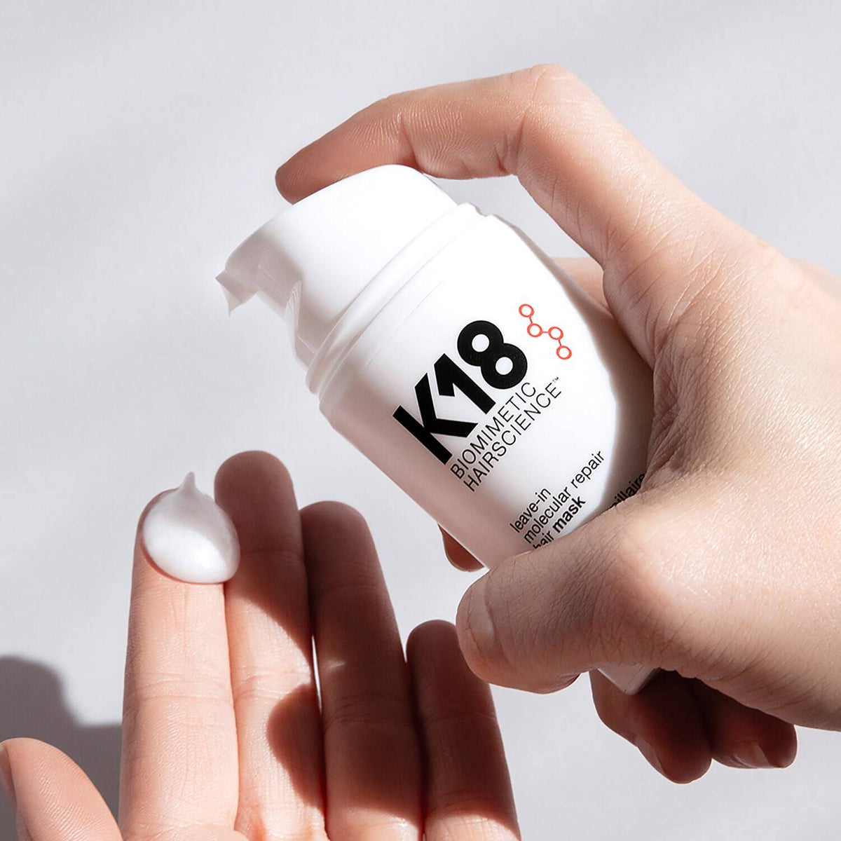 K18 Biomimetic Hairscience Leave-in Molecular Repair Hair Mask - Treatment for Damaged Hair 15ml